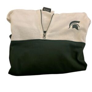 GUC Women’s Colosseum Michigan State Spartans Half zip Hoodie